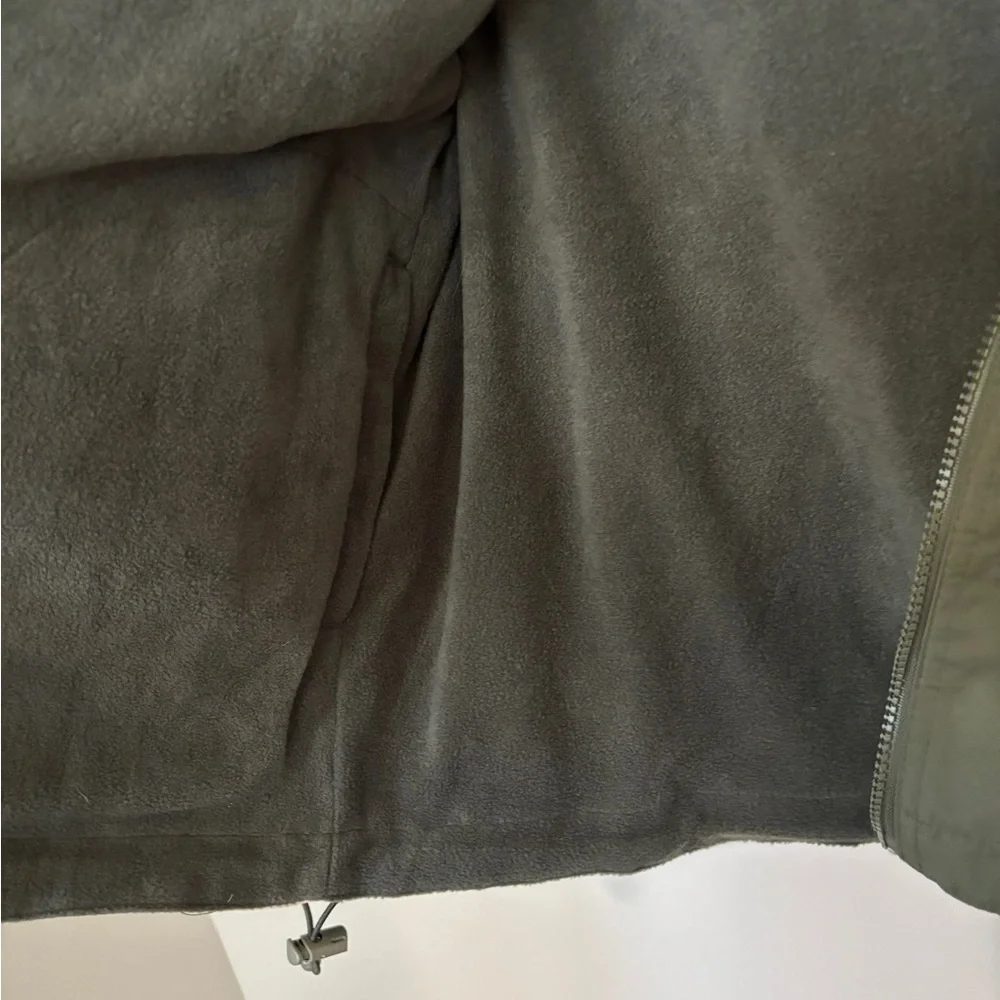 NWOT - BlueRidge Parkway Reversible Jacket Green Embroidered Graphic Size S - Picture 6 of 6